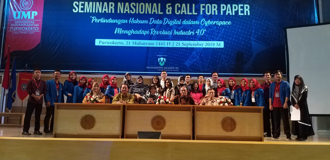 Bidang HAN FH Untirta Mengikuti Seminar Nasional dan Call For Paper Fakultas Hukum UMP