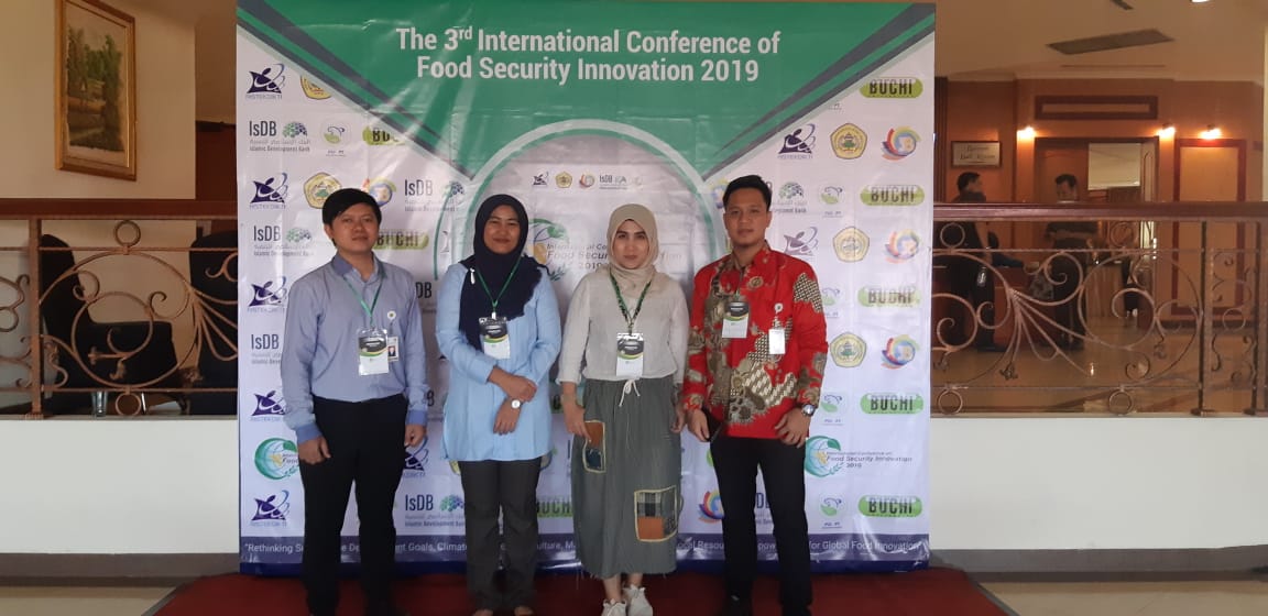 FH Untirta Mengikuti International Conferenceon Food Security Innovation 2019 (ICFSI 2019)