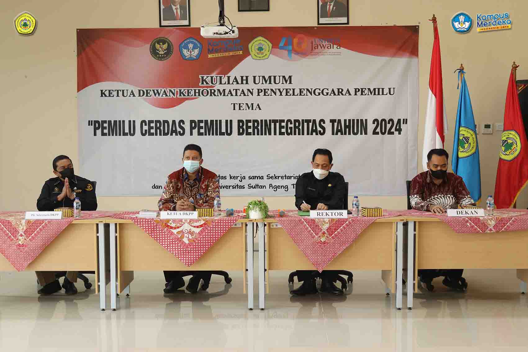 Perjanjian Kerjasama Fakultas Hukum Untirta dengan Sekretariat Dewan Kehormatan Penyelenggara Pemilu Republik Indonesia