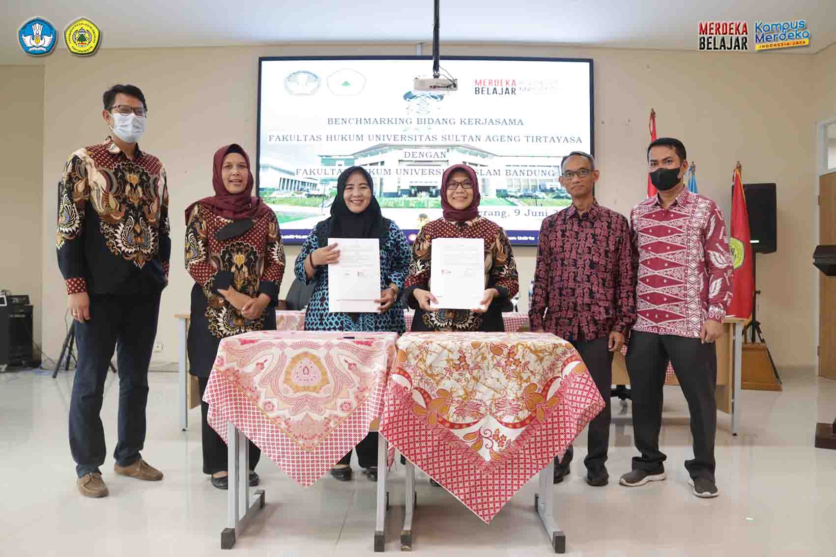FH Untirta Adakan Kerjasama dengan FH Universitas Islam Bandung (UNISBA)